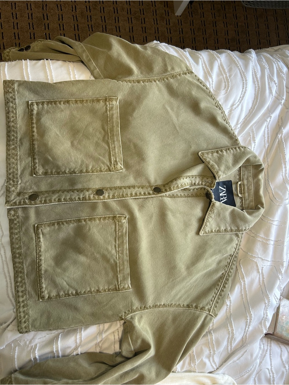 Zara embroidered Jacket